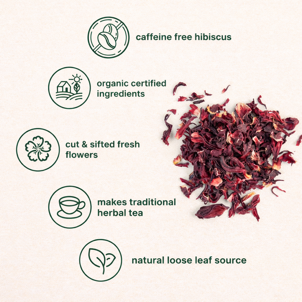Organic Hibiscus Flowers