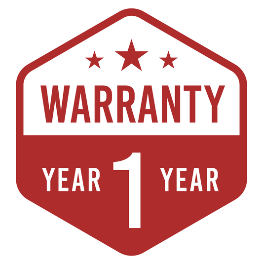 1-Year Warranty - Risk-Free Coverage