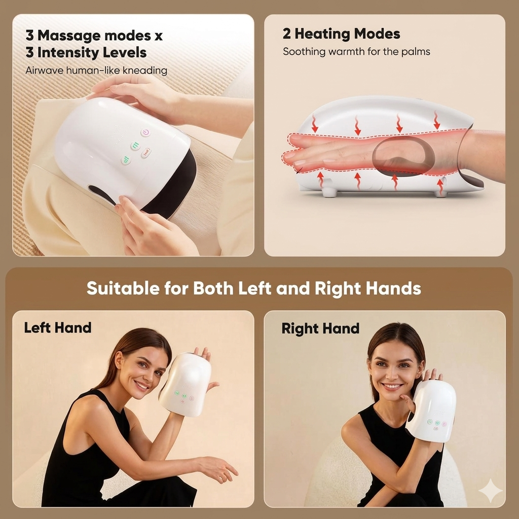 Portable Hand Massager